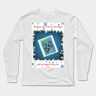 Wishing you a merry Xmas Long Sleeve T-Shirt